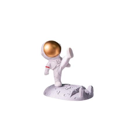 China Convenient Gift Desktop Anime Astronauts Girlfriend Mobile Phone Stand Model Bracket for sale