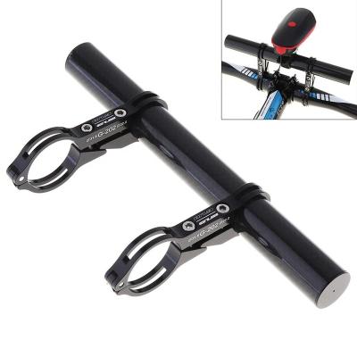 China 202 Cycling Bicycle Handlebar Supplement Mount Extensions Carbon Fiber Rack 22.2mm Bar Computer Clips Double Clips Frame 31.8mm Set 202 for sale