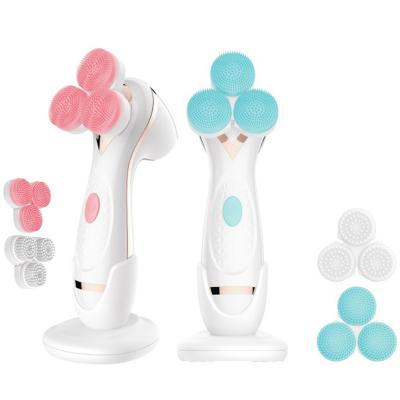 China Hot Sale DEEP CLEANSING Brush Waterproof Facial Massager Cleansing Portable Facial Cleansing Brush for sale