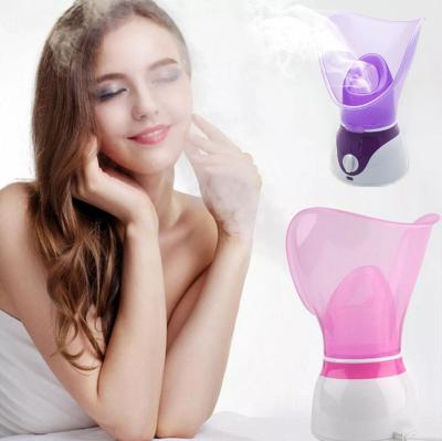 China Portable DEEP CLEANSING Facial Steamer Blackhead Nose Steamer Beauty Equipment Facial Steamer for sale