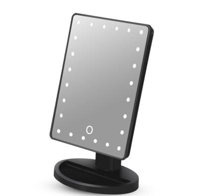 China New Style Lighted Lighted Make Up Mirror Led Mirror 16 LED Light Cosmetic Vanity Mirror for sale