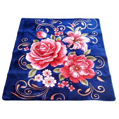 China Washable JIACHUAN RUGS Polyester Absorb Anti Water Slip Flannel Rug for sale