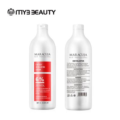 China Pernment Professional Hair Color Dye Salon Products Peroxide Hair Color Developer 20 30 40 Hydrogen Oxidant Cream for sale