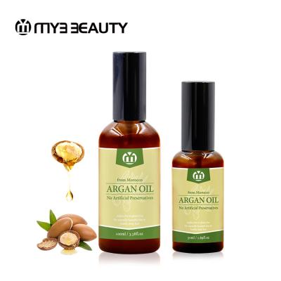 China Make Hair Smooth Wholesale Private Label Moroccan Argan Essential Oil Top Grade Hair Treatment for sale