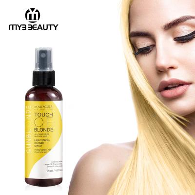 China Change Hair Color Private Label Custom Highlight Blonde Hair Highlight Color Change Sun In The Hair Lightener Highlighting Spray For Blonde Hair for sale