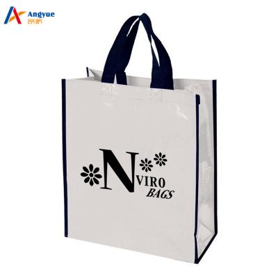 China Excellent quality reusable and colorful organic pp woven shopping bag for sale