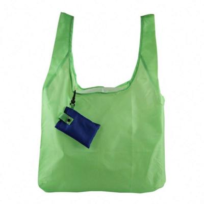 China Reusable Recycle Custom Nylon Bag Foldable Nylon Shopping Bag for sale