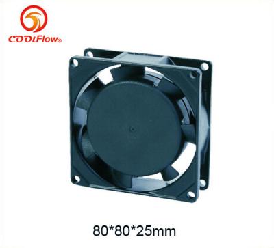 China Computer AC Cooling Fans 80mm , 115 Volt PC Cooler Fan with 2900 rpm Speed for sale