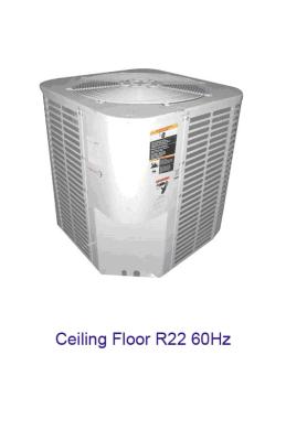 China Ceiling Floor 2TON Energy Efficient Central Air Conditioners for sale