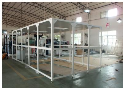 China Biological Lab Modular Softwall Clean Room Class 10000 , 99.999%@0.3um for sale