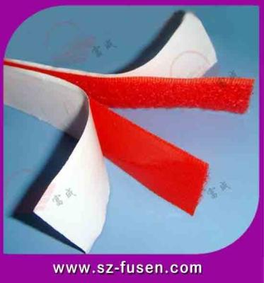 China Flexible Colored Hook And Loop Self Adhesive Velcro Tape 1.2m For Curtain for sale