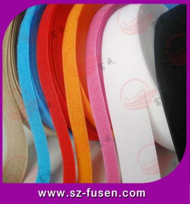 China Hot Stamped Velcro Hook And Loop Fastener For Hats , Shoes Decoration for sale