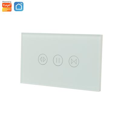 China Tempered Glass+PC E-starri WiFi Touch Fireproof Switch For Smart Home Life Tuya APP Voice Control Garage Rolling Door Remote Switch for sale