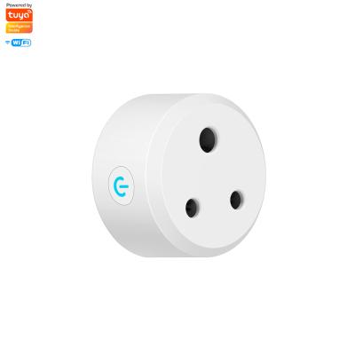 China E-starri 10A Wifi Smart Home WiFi Socket Adapter Voice Control Power Monitoring Socket Outlet Timing Function Smart Remote Socket for sale