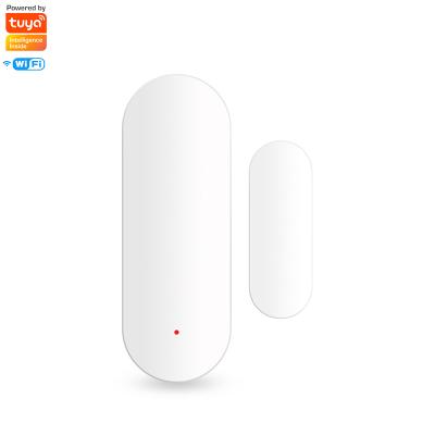 China Tuya Smart/Wireless Multifunctional Smart Home Door Sensor Alarm Tuya WiFi Door Window Sensor High Security Alarm System Door Open Alarm for sale