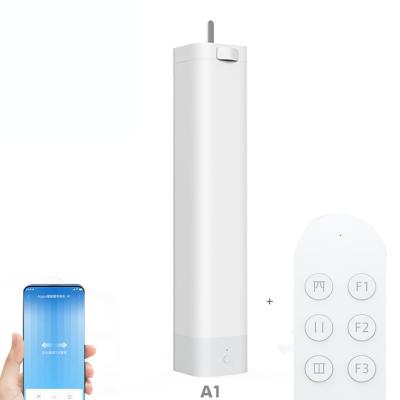 China Smart home Mihome curtain motor ZNCLDJ21LM voice control wifi version 28W 2N/m 14cm/s accepted mihome APP for sale