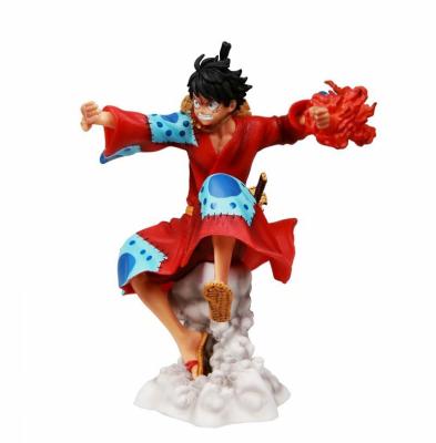 China OEM Wholesale Eco-friendly High Quality Plastic PVC Anime Figure Luffy One Piece Toy for sale