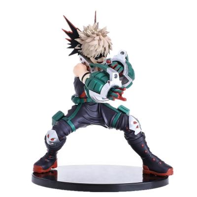 China High Quality Eco-Friendly Anime Figure Toys Todoroki Shoto Deku Bakugou Plastic Katsuki My Hero Academia Figure for sale