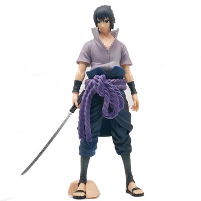 China High Quality Eco-friendly Material Wholesale OEM PVC Plastic Toys Customized Figure Figure Anime Uchiha Sasuke for sale