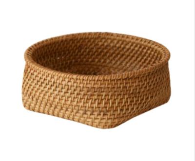 China Traditional rattan basket for sale