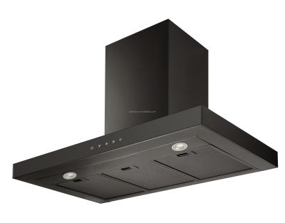 China Easy Opertation T Shape Range Hood 90 Cm 4 Wall Mounted Gear With Black Color for sale