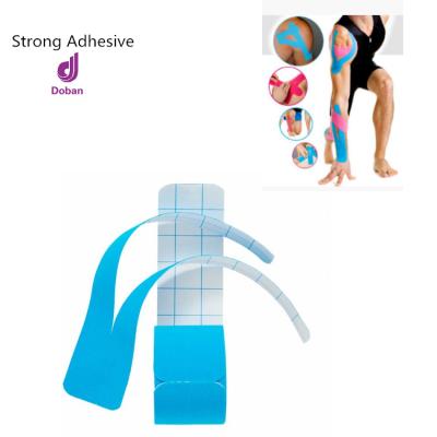 China 97% Cotton+3% Spandex 20 Pre Cut 10 Inch Strips Cotton Sports Kinesiology Therapeutic Tapes for sale