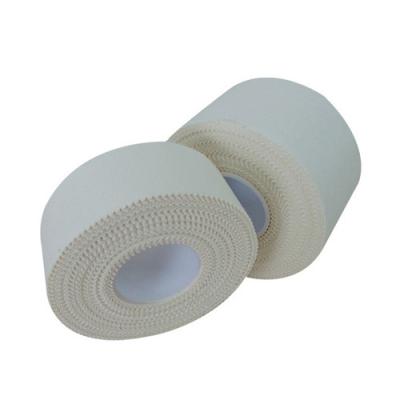 China Wholesales Stock Fast Delivery 3.8cmx9.14m White Cotton Sports Tape Sports Tape for sale