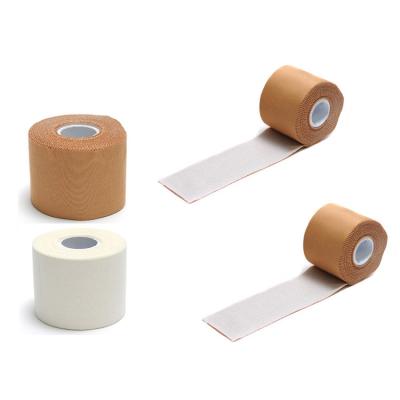 China Elastoplast Best Rayon Strong Adhesive Scary Adhesive Sports Strapping Tape 38Mm Tan Color for sale