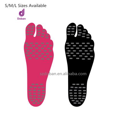 China Silicone Beach Use Sports Insole Sticky Foot Pads Adhesive Insoles for sale