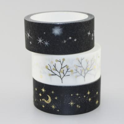 China Crepe Rice Waterproof Decorative Gummed Paper Masking Tape for sale