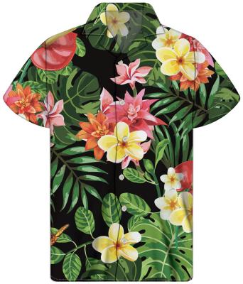 China Hot Selling Samoa Polynesian Casual Tribal Anti-pilling Printed Customized Mens Chiffon Shirts for sale