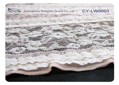 China Anti-Static Nylon Spandex Stretch Lace Fabric For Wedding Dress CY-LW0003 for sale