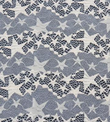 China Lace Fabirc Cotton Nylon Fabirc (FNC)   Stars width 1.5m for dress for sale