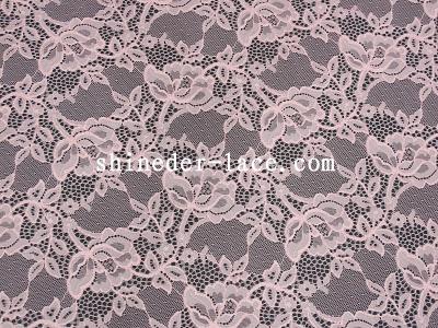 China Mesh Flower Stretch Lace Fabric Nylon Spandex Materail Fashion Design SYD-0178 for sale