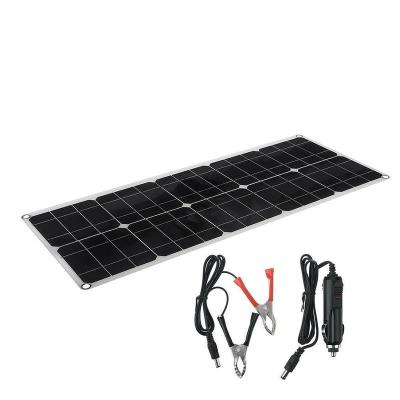 China Generator 40w Monocrystalline Monocrystalline Silicon Battery Factory Direct Portable Photovoltaic Semi Flexible Solar Panels for sale