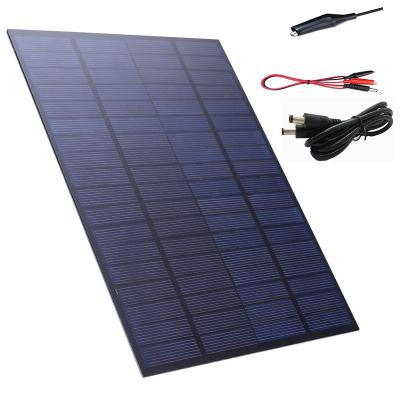 China Good Quality Portable 5w 18v Lengthened Mono Photovoltaic DC Power Solar Panel 182mmx182mm for sale