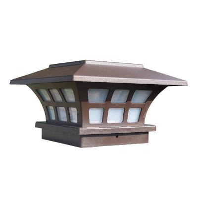 China Residential Solar Outdoor Waterproof Villa Pillar Landscape Light Garden Decorative Light for sale