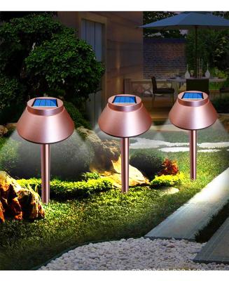 China Courtyard Undergarden Villa Balcony Layout Decoration Atmosphere Light and Residential Solar Outdoor Waterproof Shade Lamp for sale