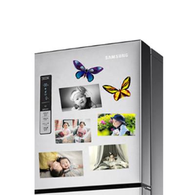 China Printingable Matte Inkjet Decorative Sticker Photo Paper Fridge Magnet Sticker for sale