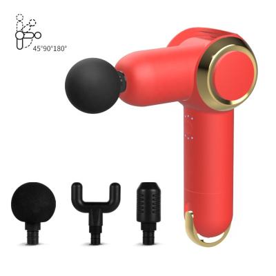 China New Mini Sync Control Massage Gun Full Body Gun Body Deep Muscle Therapy Decompression Gun Gym Body Muscle Therapy Massage Gun for sale