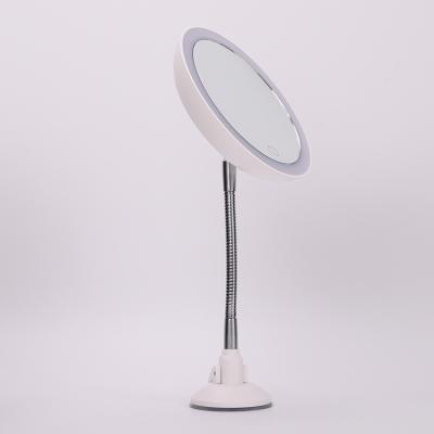 China Quality Guaranteed Lighted Led Cosmetic Desktop Mirror Portable Hollywood Makeup Mirror for sale