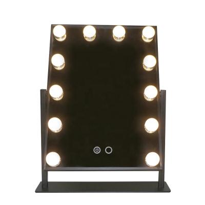 China Lighted Vanity Mirror with 12 x 3W Dimmable LED Bulbs and Touch Control Design for sale