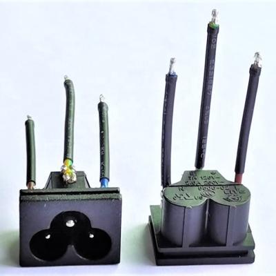 China Commercial 8 - Tail Plug Power Appliance Socket AC Plug Type for sale