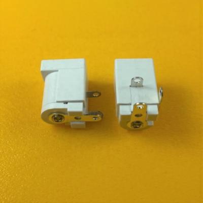 China 90 Degree Power 3PIN DIP DC JACK 2.5mm Connector for sale