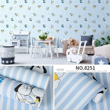 China ECO-Friendly+waterproof+self-adhesive FM factory wholesale low moq PVC self-adhesive waterproof wallpaper in rolls for home decoration for sale