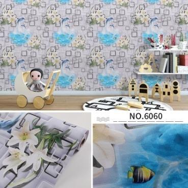 China ECO-Friendly+waterproof+self-adhesive FM factory wholesale low moq PVC self-adhesive waterproof wallpaper in rolls for home decoration for sale