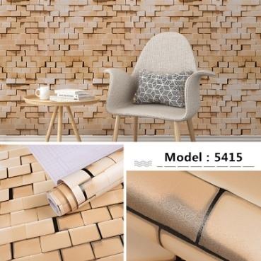 China ECO-Friendly+waterproof+self-adhesive FM factory wholesale low moq PVC self-adhesive waterproof wallpaper in rolls for home decoration for sale