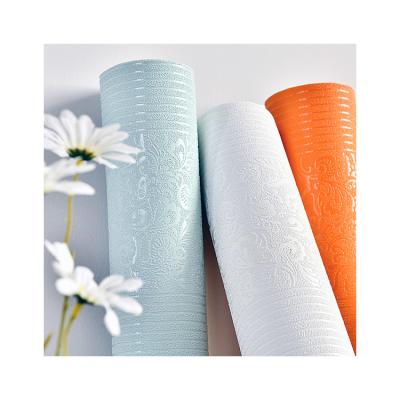 China Wholesale Price Customizable New Design ECO-Friendly+waterproof+self-adhesive thick wallpaper in 3d wallpaper roll for sale