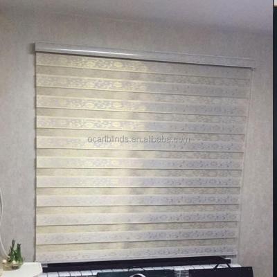 China Venetian fabric custom horizontal zebra blind wholesale for sale