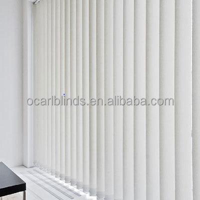 China Anti-Static Retractable Vertical Folding Blinds for sale